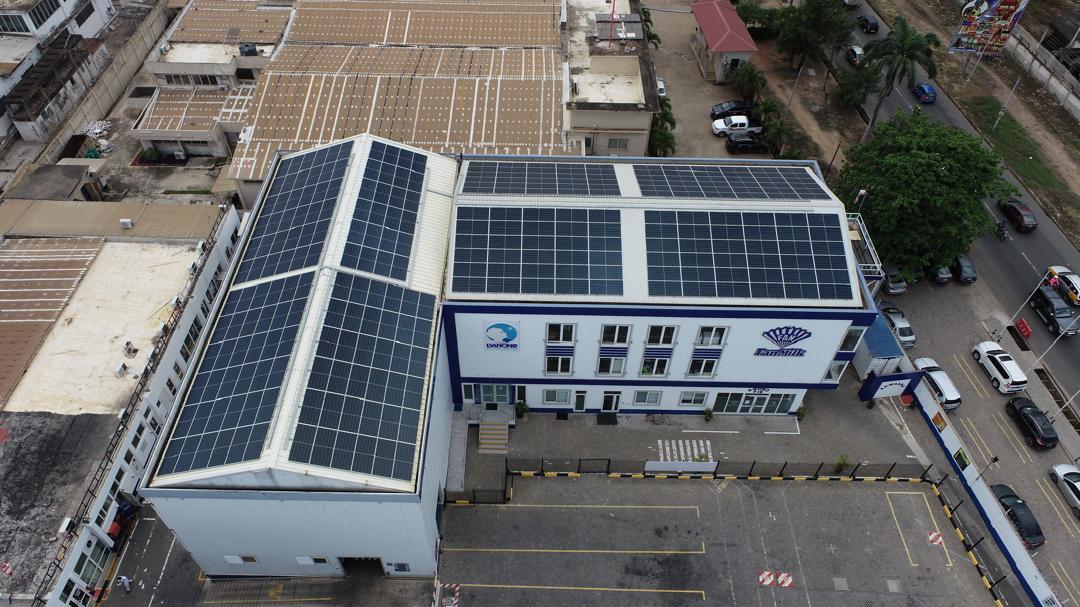 Fanmilk Danone first installation in Accra